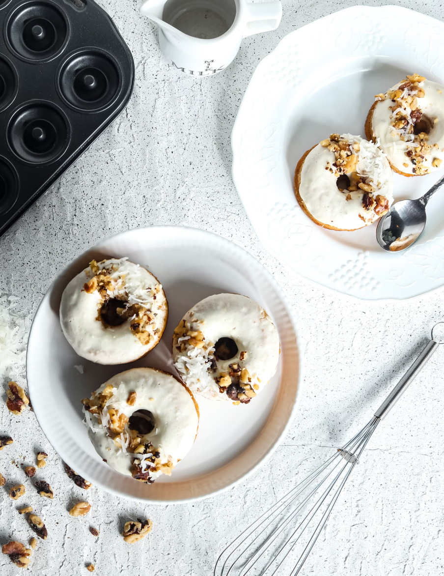 Croissant strewn with cinammon and almond
